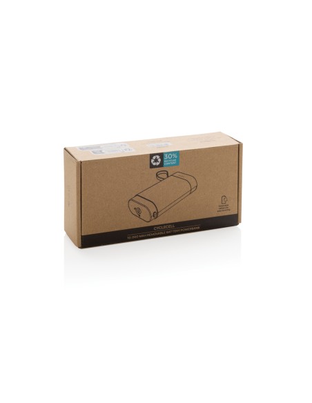 Powerbank 10000 mAH CycleCell con batteria rimovibile